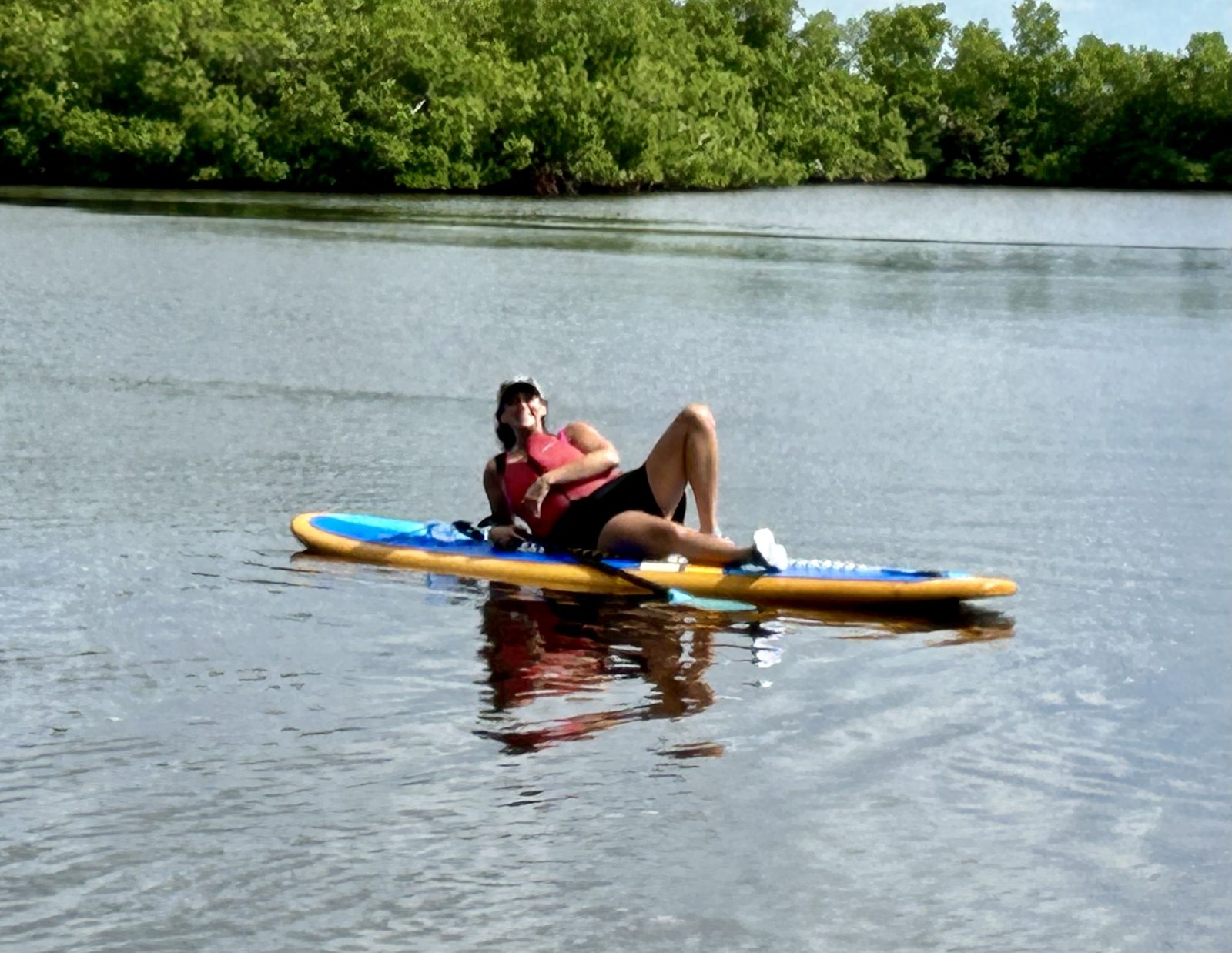 Chillin' on the paddleboard