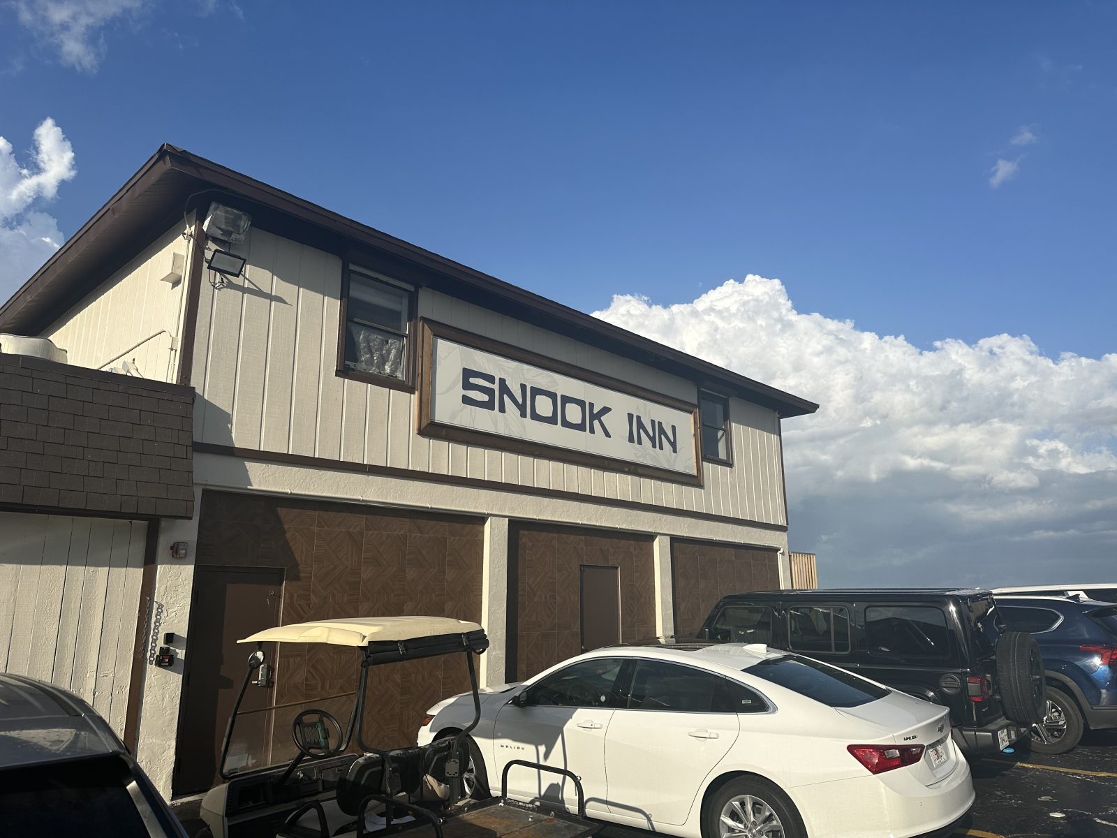 The Front of Snook Inn