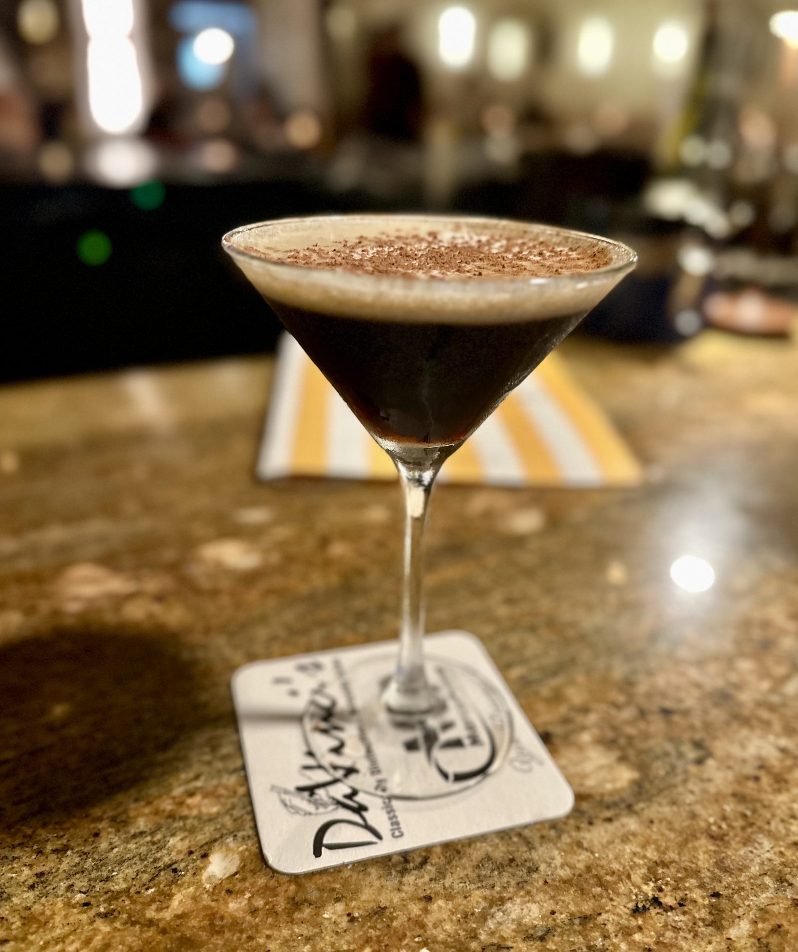 I love taking pictures of my espresso martinis